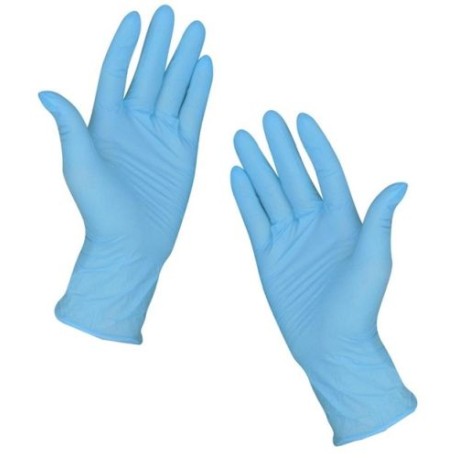 Rubber gloves nitrile powder-free XL 100pcs blue