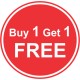 Promo stickers "Buy1Get1Free"